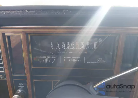 1984 Buick Riviera z USA, uszkodzony, nr VIN 1G4AZ57Y5EE411516